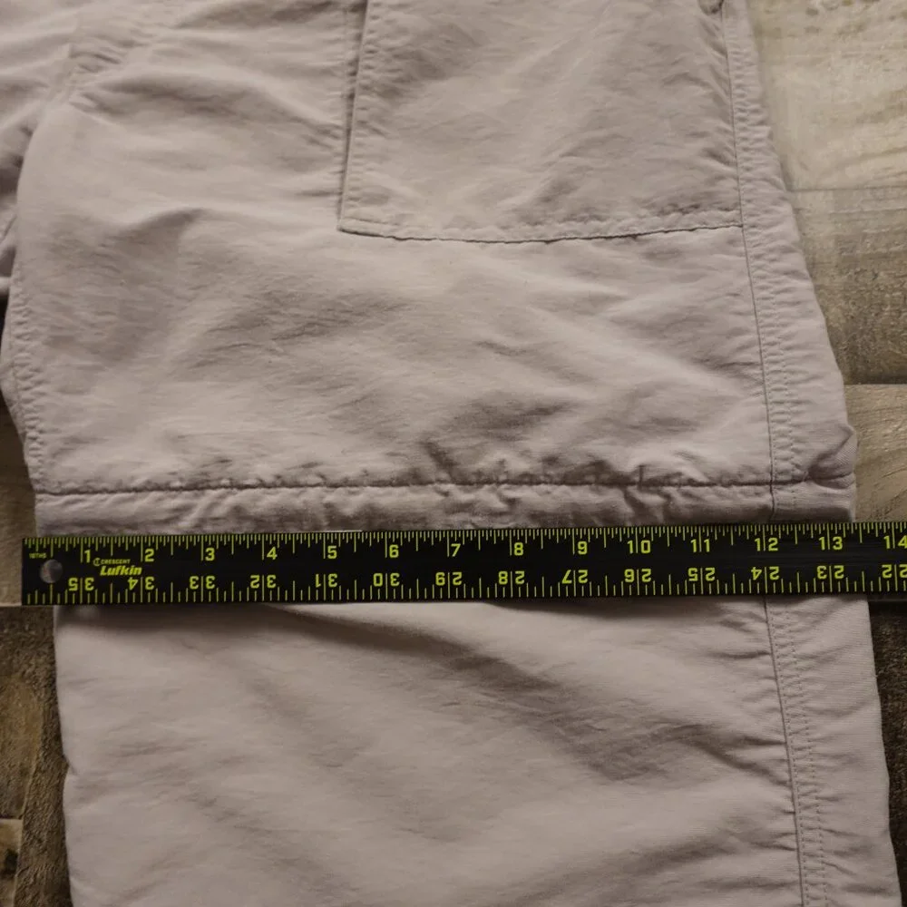 The North‎ Face Convertible Pants Men’s XL Gray Zip-Off Hiking Trail Outdoor